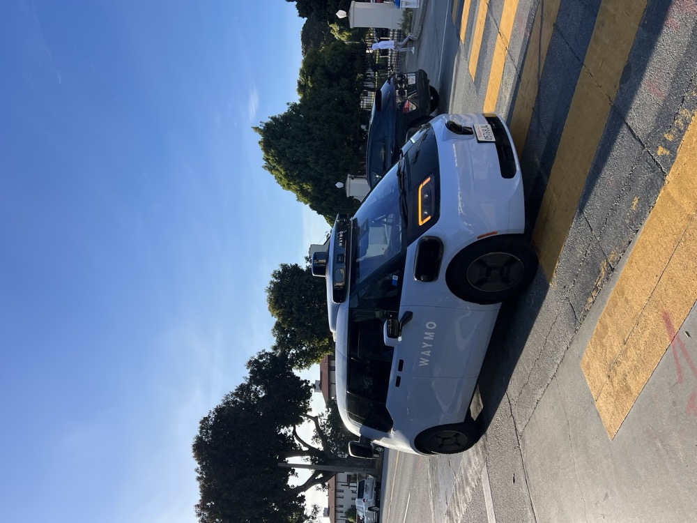 A Waymo self driving car